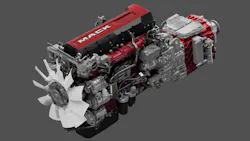 New Mack MP13 engine New Mack MP13 engine