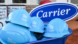 Carrier marks Habitat for Humanity’s 50th anniversary by helping build homes in Atlanta Carrier marks Habitat for Humanity’s 50th anniversary by helping build homes in Atlanta