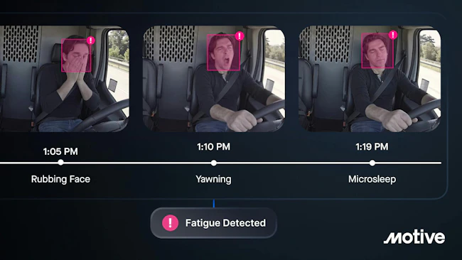 Motive launches AI driver safety technology to detect fatigue, distraction, and collisions in real time