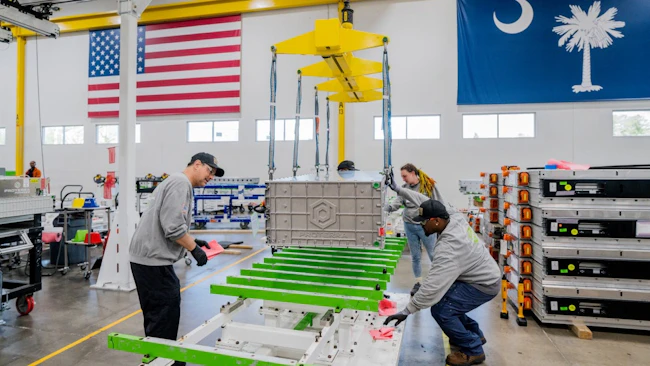Rivian EV production expansion, Proterra battery supply chain, Hyundai hydrogen trucks scale fleet operations