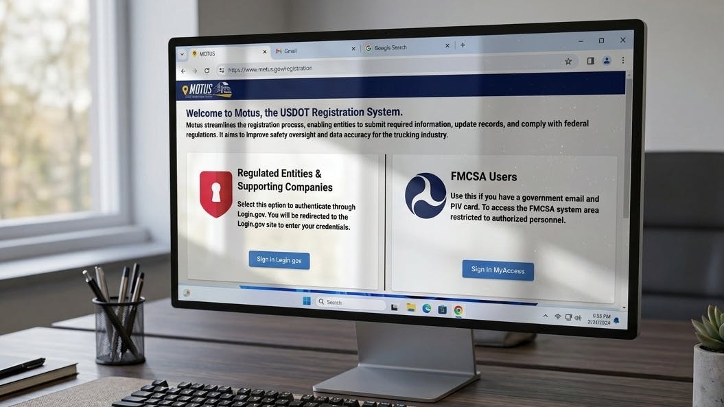 Motus registration system