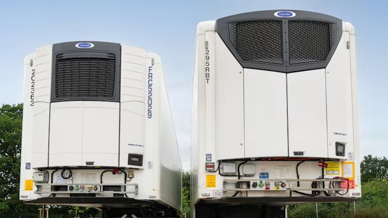 Carrier Transicold trailer refrigeration trials show fuel efficiency and emissions reductions for fleets