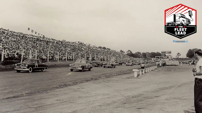 First NASCAR Strictly Stock race at Charlotte Speedway. The racing community, whose roots trace back to the Carolinas, is a pipeline for trucking technician talent.