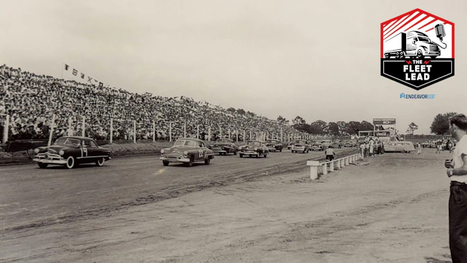 First NASCAR Strictly Stock race at Charlotte Speedway. The racing community, whose roots trace back to the Carolinas, is a pipeline for trucking technician talent.