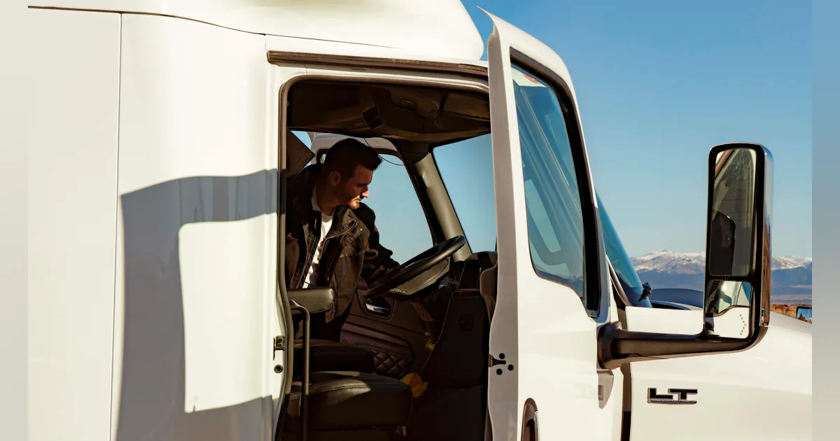 International truck cab features improve driver comfort, safety, and ...