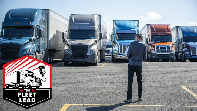 truck driver contemplating options