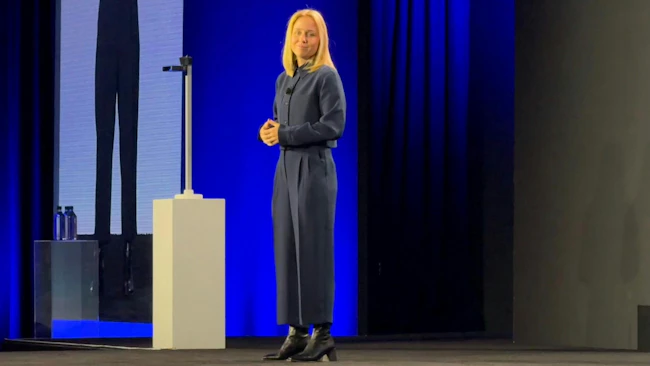 Emily Parsons speaks at Motive