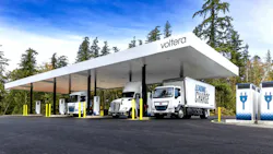 Voltera truck charging station
