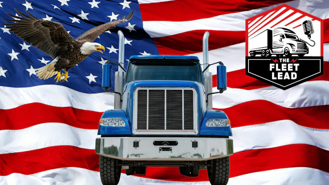 American trucking patriotism