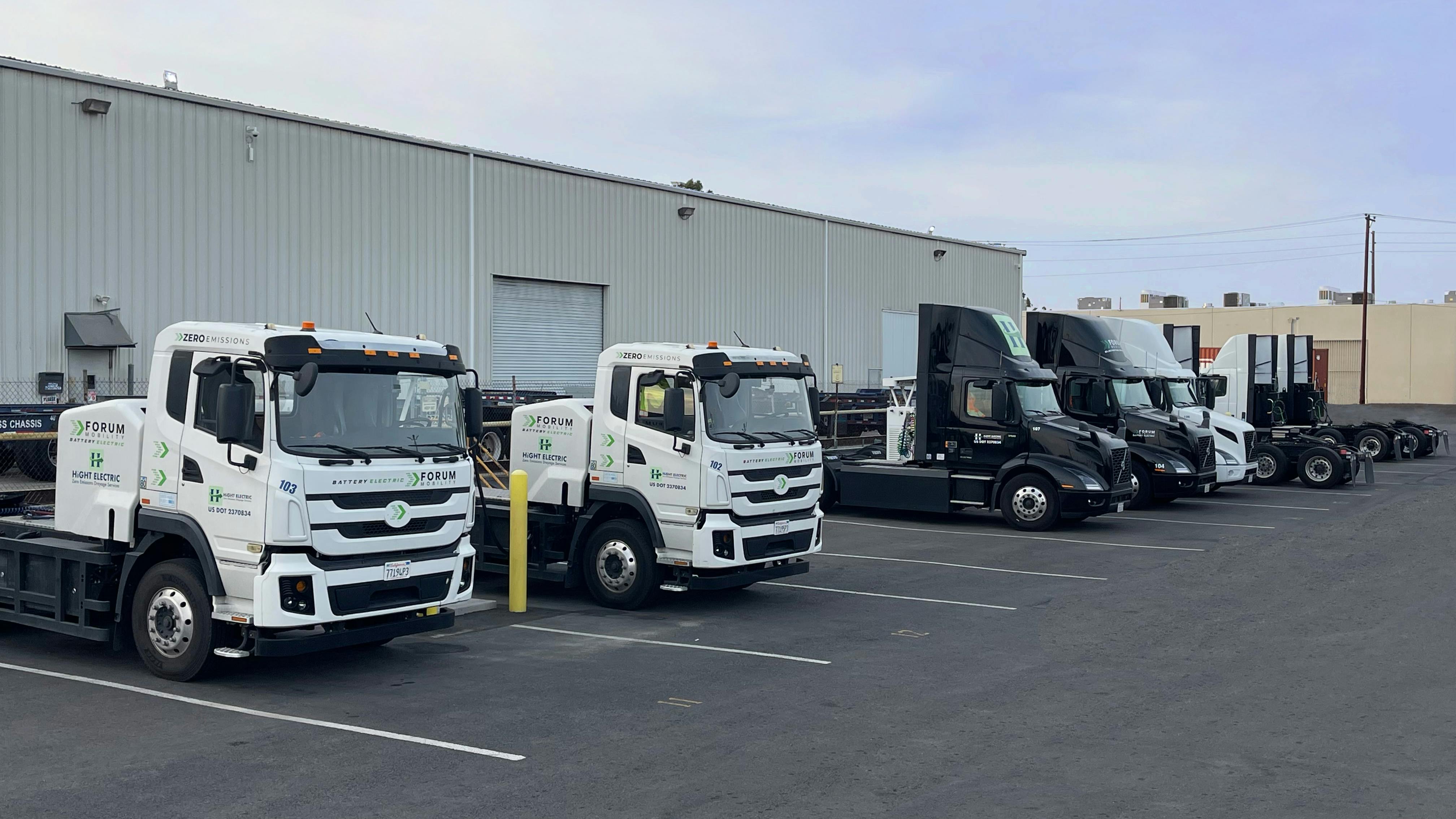 Port drayage fleets adopt electric trucks amid diesel costs and EV mandates