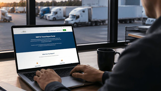 NMFTA launches free cybersecurity and cargo crime reporting portal for fleets