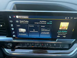 Silverado in-cab trailering app Silverado in-cab trailering app