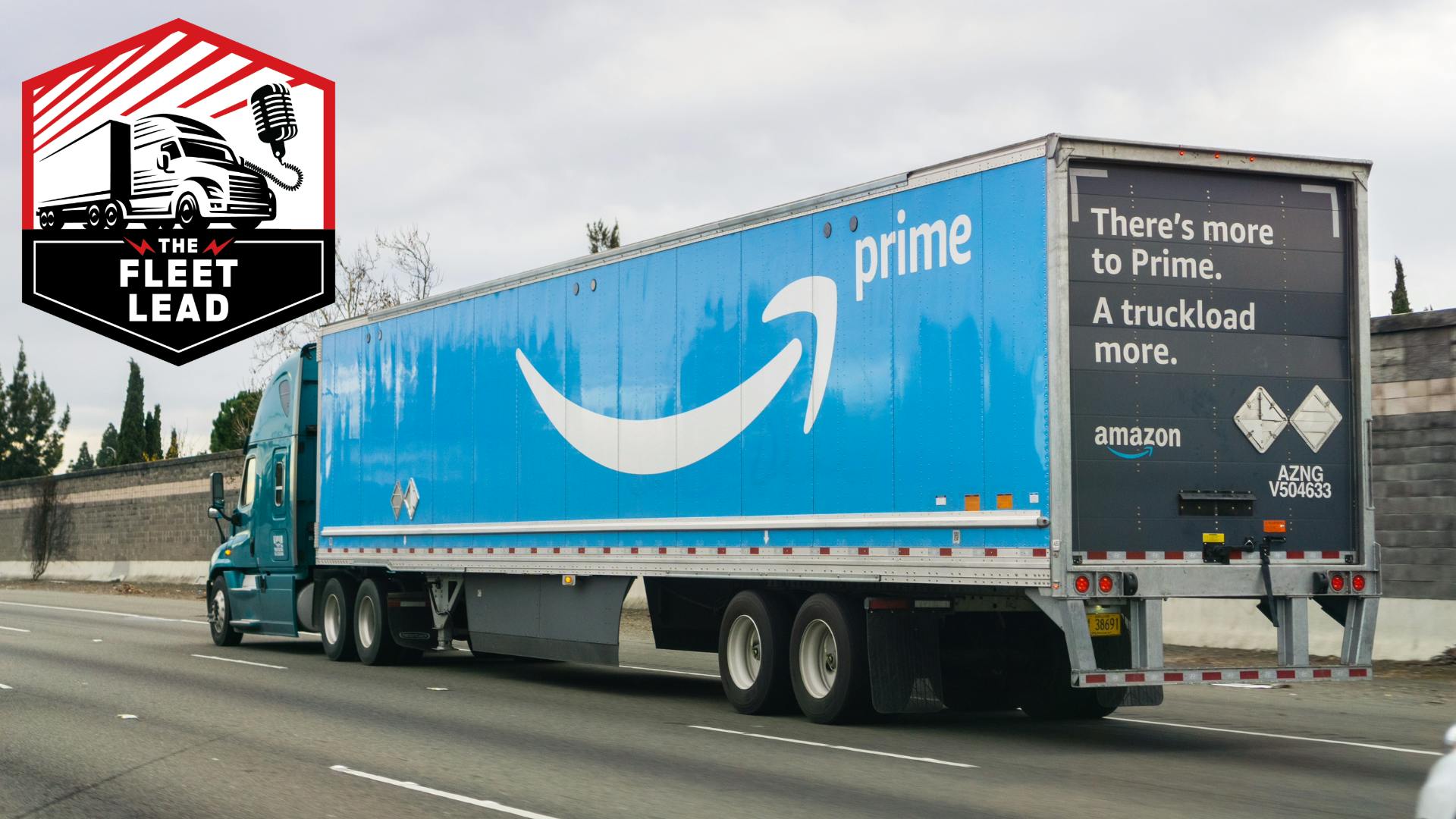 Amazon Freight truck