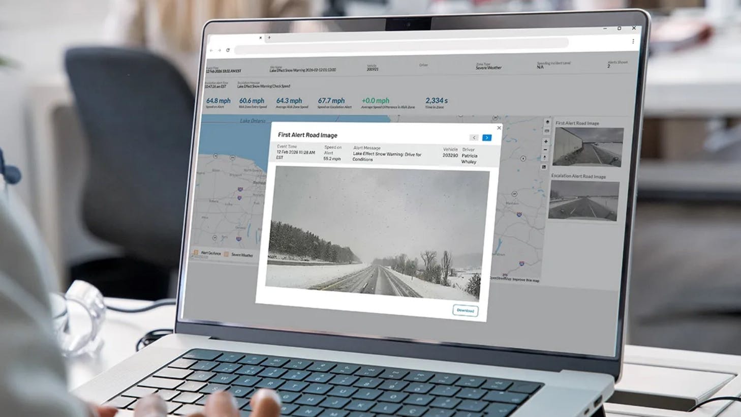 Fleetworthy integrates Lytx video snapshots into fleet safety coaching platform Safety+