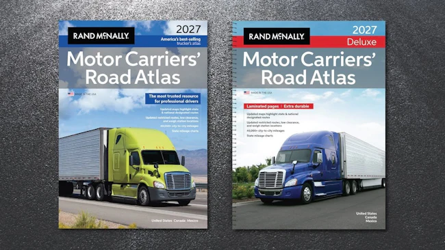 Rand McNally releases 2027 Motor Carriers&rsquo; Road Atlas with updated truck routing and navigation maps