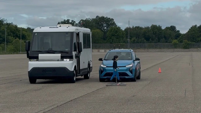 GM AEB pedestrian