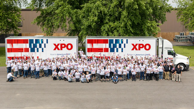 XPO drivers, including military veterans and those with more than one million consecutive safe driving miles, will transport the trailers across the country while moving freight for the company&rsquo;s customers.