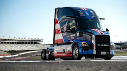 Mack Trucks Honors U.S. Military with Fan-Voted Pioneer Wrap for Ninth #NASCARSalutes Mack Trucks Honors U.S. Military with Fan-Voted Pioneer Wrap for Ninth #NASCARSalutes