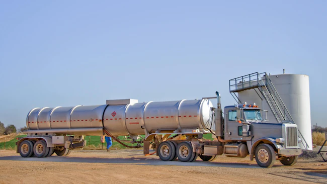 Tank trailer interior wear patterns signal corrosion risks and maintenance needs