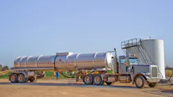 Tank trailer interior wear patterns signal corrosion risks and maintenance needs