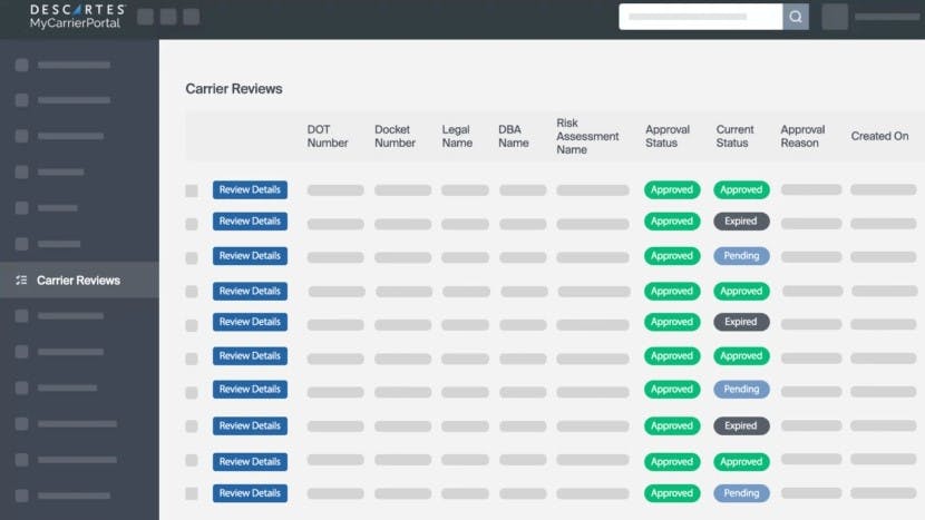 Descartes launches AuditLog for carrier selection audit trails and compliance tracking in MyCarrierPortal