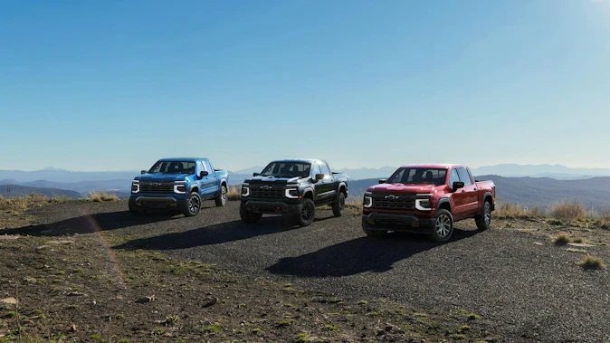 2027 Chevrolet Silverado pack shot