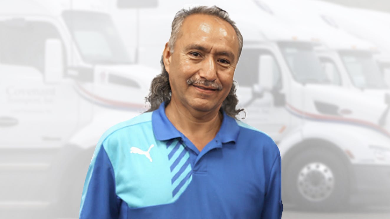 As a trainer and mentor, Barboza has trained more than 650 new students, helping them begin careers in the trucking industry