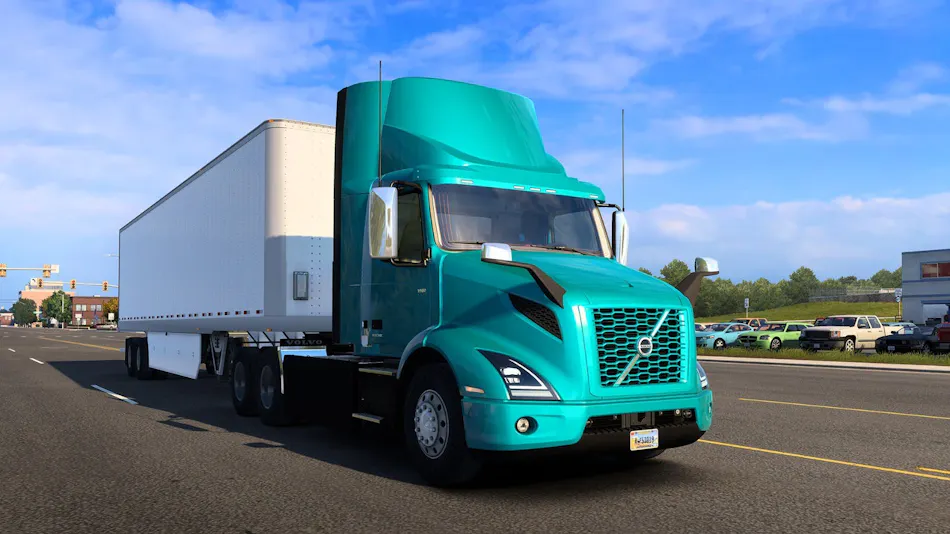 Caminhões Volvo VNL e VNR Elétricos se juntam ao American Truck Simulator para motoristas virtuais