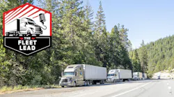 truck parking on road shoulder