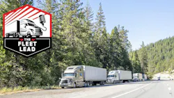 truck parking on road shoulder