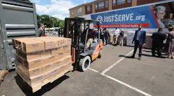 Deseret Transportation fleet delivers food aid through nationwide trucking effort