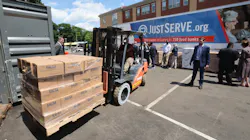 Deseret Transportation fleet delivers food aid through nationwide trucking effort