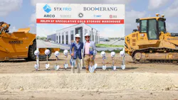 Boomerang Industrial starts STX Frio cold storage warehouse along Texas I-35 corridor