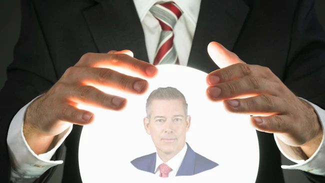 DOT Secretary Sean Duffy in a crystal ball. What's he doing in there?
