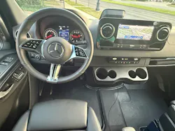 Sprinter driver's view