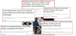 Fleet Maintenance top tech stories