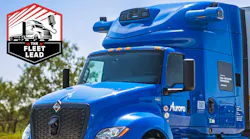 Aurora hardware on International LT Series truck