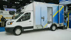 Wabash grocery vehicle with Econex Refrigerated Body