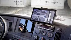 Netradyne Hyundai trailer camera screen