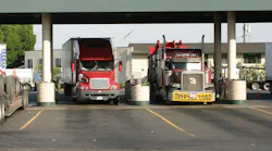 truck fueling station