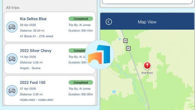Simply Fleet fleet management software connects trip tracking, driver data, and maintenance