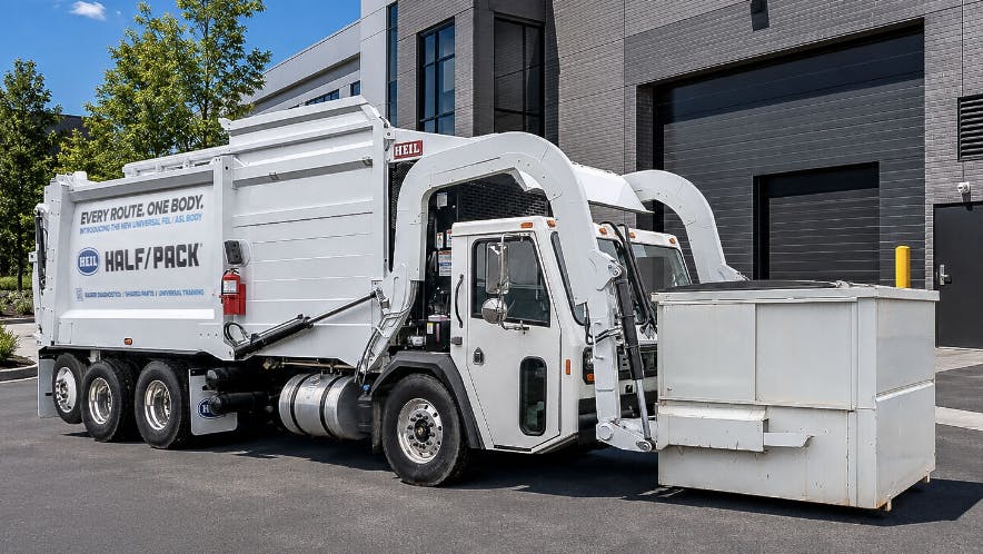 Heil front loader models&rsquo; ladder bolt may damage CNG cylinder