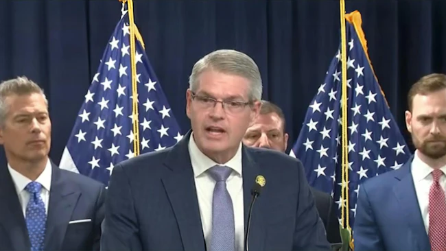 CSPAN footage of Derek Barrs announcement