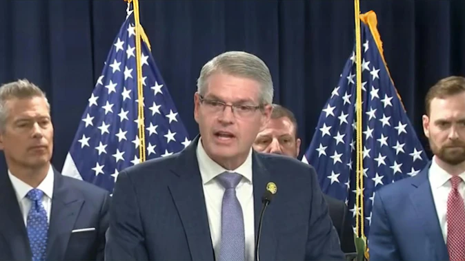CSPAN footage of Derek Barrs announcement