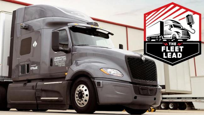 PlusAI International truck