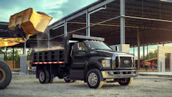 Ford F-650 SD model's liftgate deck pins may break
