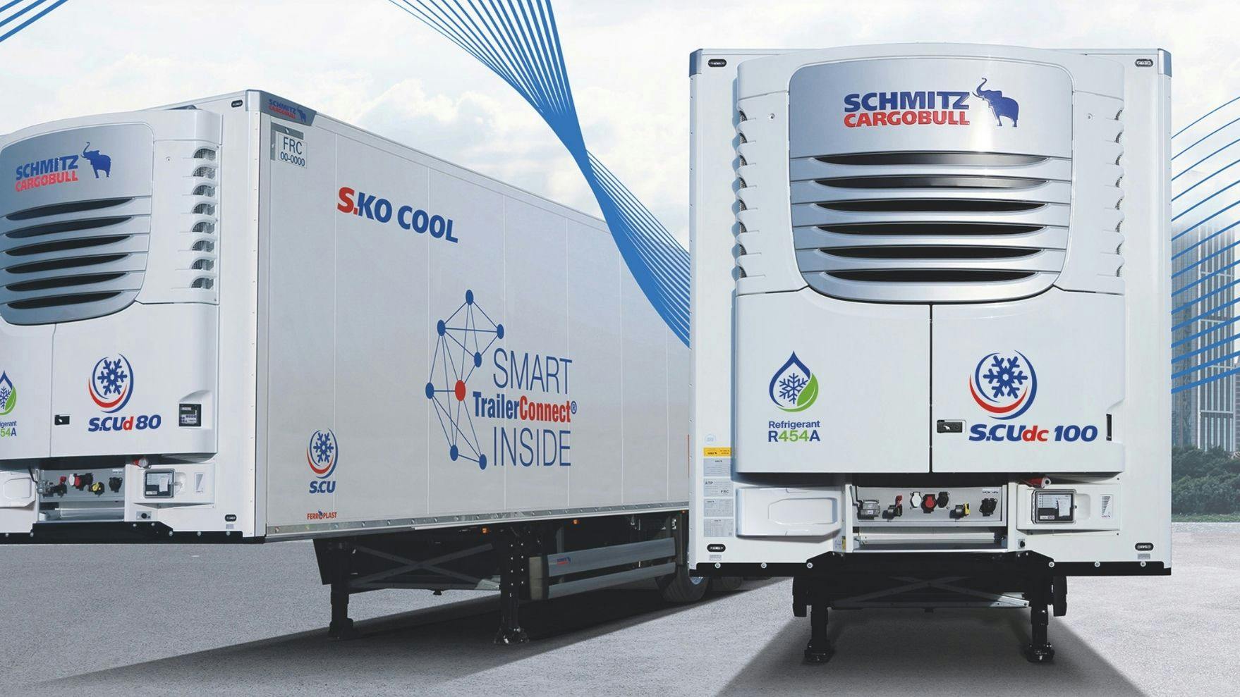 Schmitz Cargobull S.CU dc100 refrigeration unit cuts fuel use and boosts cooling