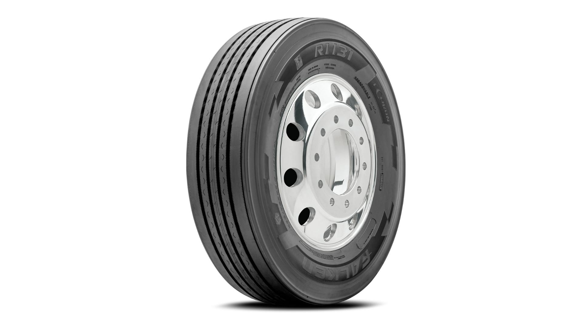 Sumitomo RI131 EcoRun commercial truck tire built for long-haul steer applications