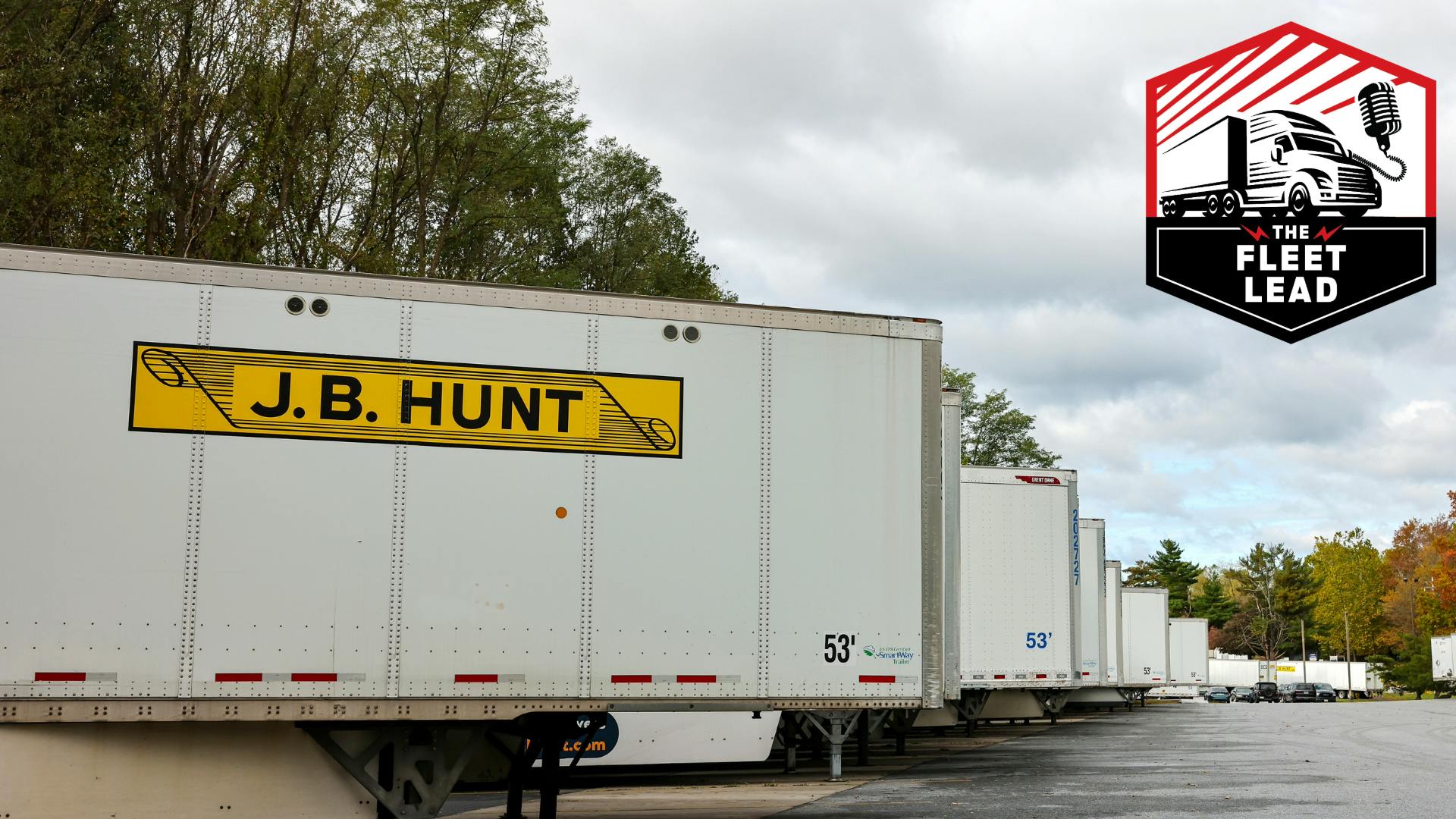 J.B. Hunt trailer