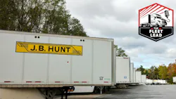 J.B. Hunt trailer